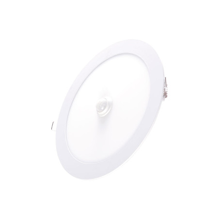 Placa LED 18W 1800Lm 6000ºK Sensor PIR 40.000H  [WR-GP-LZ-3-M-PIR-CW]