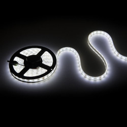Tira de 60 LED 72W 4 000Lm CRI85 6000ºK SMD5050 12VDC IP68 Sumergible x5M 40 000H  [CA-5050-12V-IP68-CW]