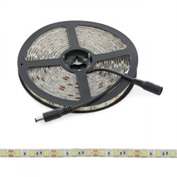 Tira de 300 LEDs 72W 4.200Lm CRI85 6000ºK SMD5050 12VDC IP65 x5M 40.000H  [PL219010W]