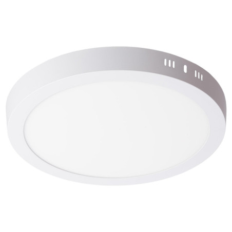 Plafón Circular LED 24W 2,415Lm Driver Lifud Flicker Free IP20 30,000H  [WR-MYSR-24-CW]