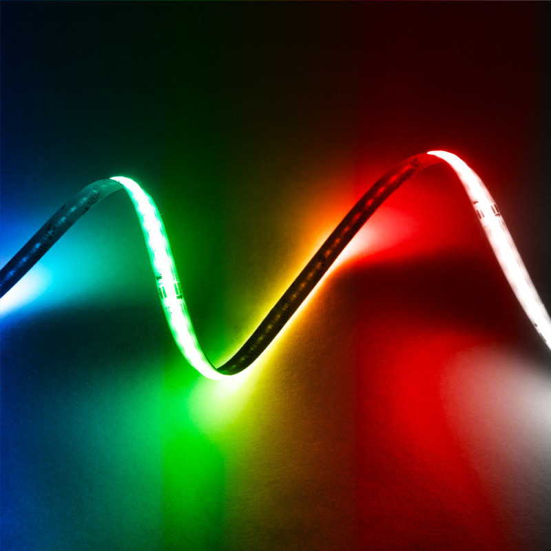 Tira LED COB 5M 16W/M 672Lm/M RGB IP20 24VDC  [SKY-FSLCOB-672L-10mm-RGB]