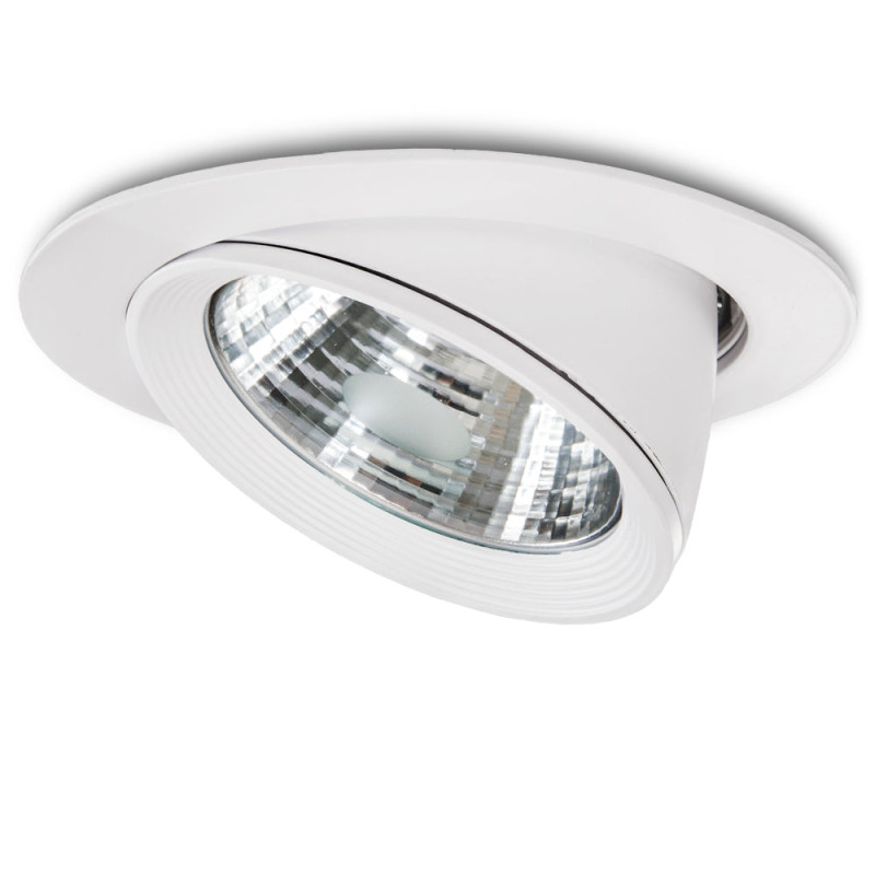 Foco Downlight LED 40W 5.000Lm 6000ºK Circular Orientable 40.000H  [HO-COB-OR-40W-CW]