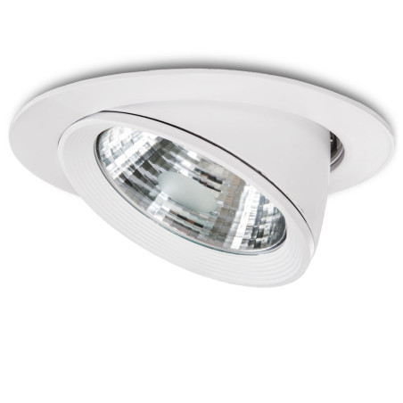 Foco Downlight LED 40W 5.000Lm 6000ºK Circular Orientable 40.000H  [HO-COB-OR-40W-CW]
