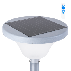 Farola LED Solar Circular para Jardines 45W con