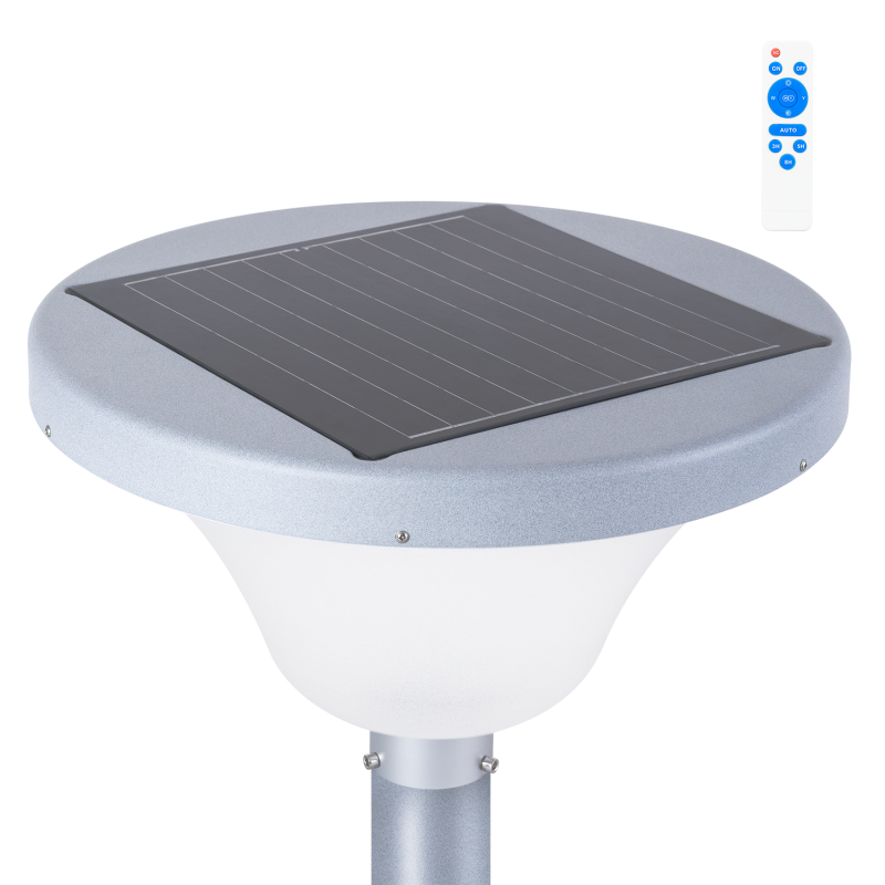 Farola LED Solar Circular para Jardines 45W con