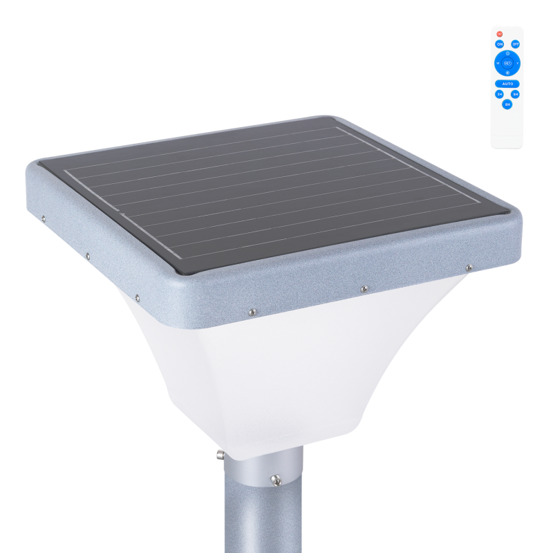 Farola LED Solar Rectangular para Jardines 45W