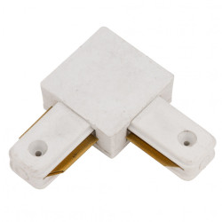Conector 90º Carril Monofásico Blanco [HO-PL218000A]