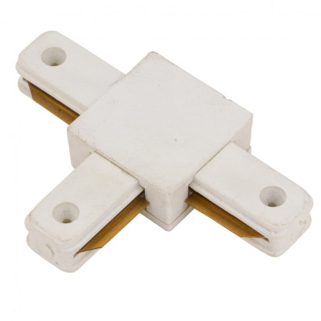Conector T Carril Monofásico Blanco [HO-PL218000T]