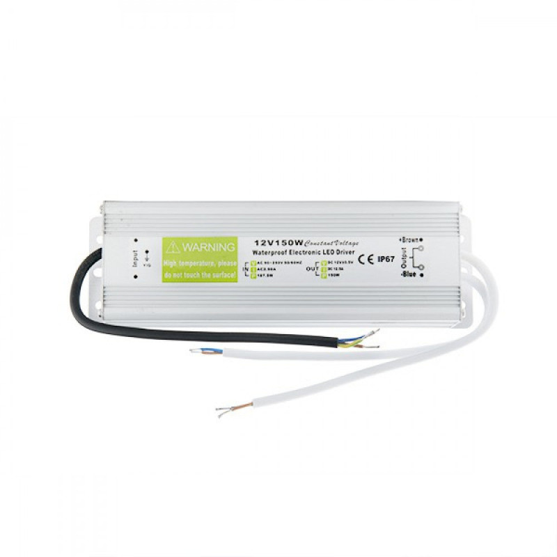 Transformador LED 150W 230VAC/12VDC IP67