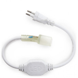Enchufe Conector 220V Neon Flex 80