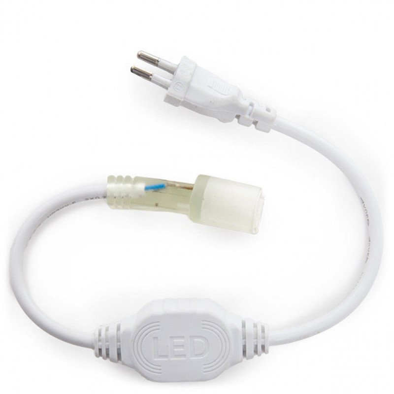 Enchufe Conector 220V Neon Flex 80