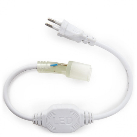 Enchufe Conector 220V Neon Flex 80