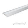 Perfíl Aluminio para Tira LED Difusor Opal  LLE-ALP021 x 2M