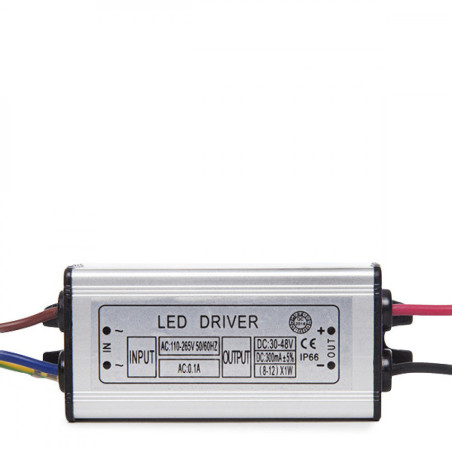 Driver No Dimable Foco Proyector LED 10W