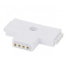 Conector Rápido T Hembra Tira LED 12/24VDC RGB
