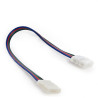 Conector Tira LED SMD5050 10Mm RGB 4 Vías Doble 12/24VDC