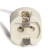 Portalámparas Cerámico G12 Cable 160Mm 180ºc