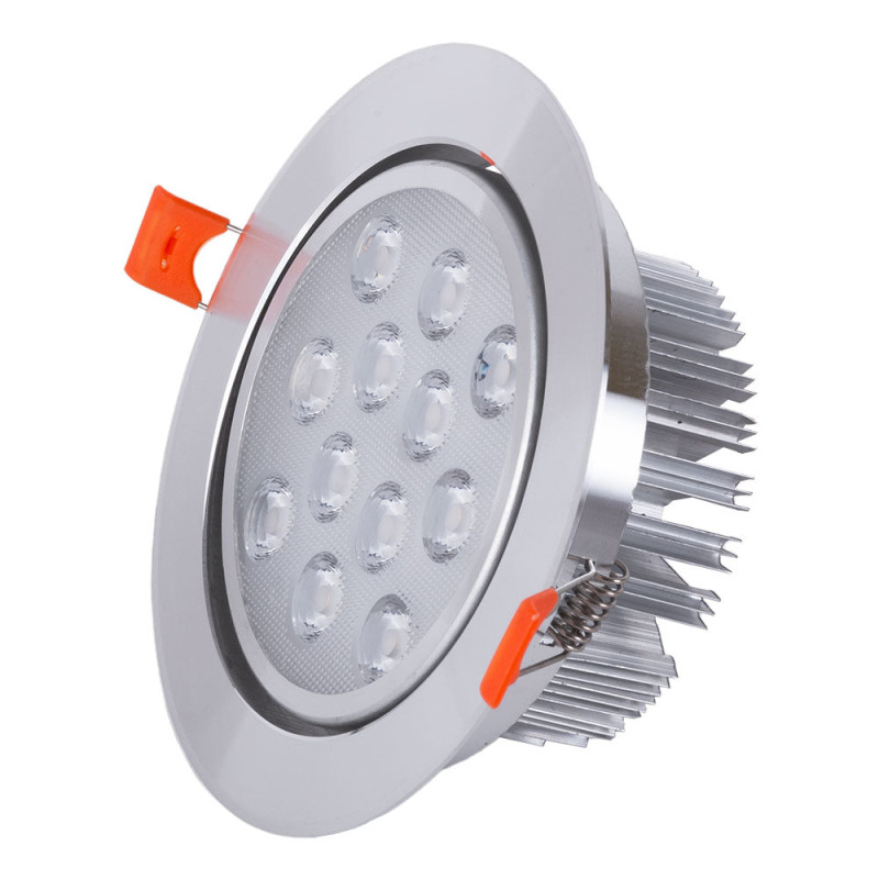 Foco Downlight LED 12W 1.200Lm 6000ºK Circular 40.000H  [HO-LEDDOWN-12W-CW]