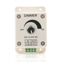 Dimmer Tira LED 12-24VDC ► 96/192W