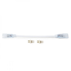 Cable Conector 2 Tiras LEDs 220VAC SMD3528 [HO-CC-220-3528]