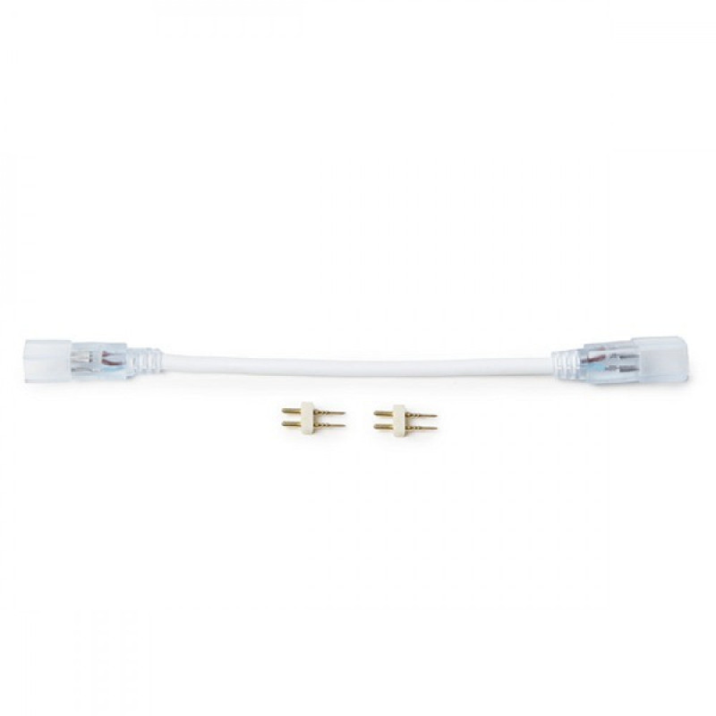 Cable Conector 2 Tiras LEDs 220VAC SMD3528 [HO-CC-220-3528]