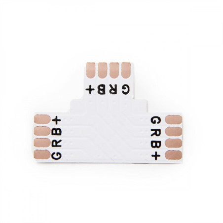 Conector Soldar T Tira LED RGB 10Mm