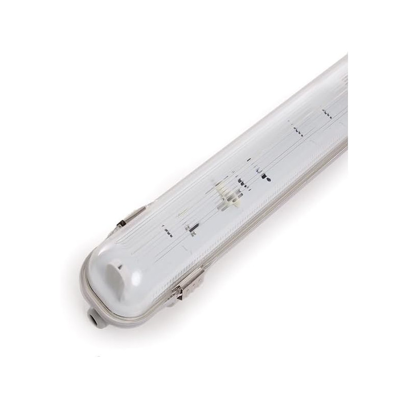 Pantalla Estanca para un Tubo de LEDs 1200mm ABS/PC