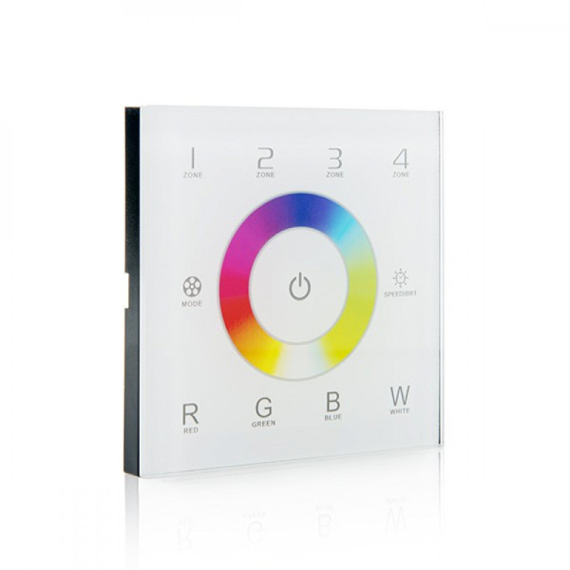 Controlador Rgwb Táctil a Distancia 4 Zonas DMX512