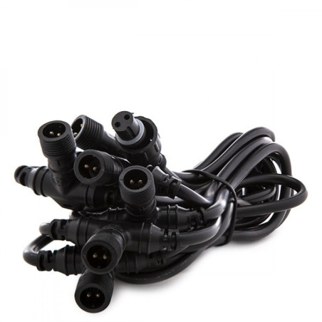 Cable de Conexión IP67 6 Luces Empotrables Unicolor
