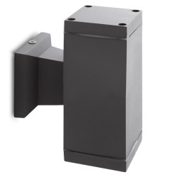 Aplique de Pared IP65 (Sin Lámpara) E27 Ø65Mm Gris Aria HO-WLIP65-E27-65-106
