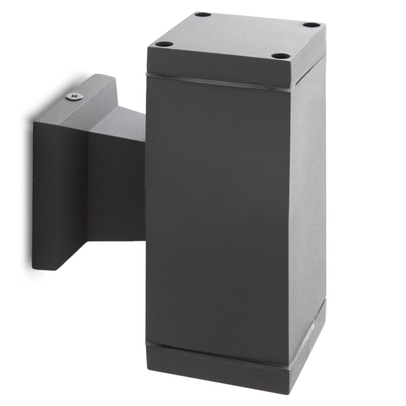 Aplique de Pared IP65 (Sin Lámpara) E27 Ø65Mm Gris Aria HO-WLIP65-E27-65-106