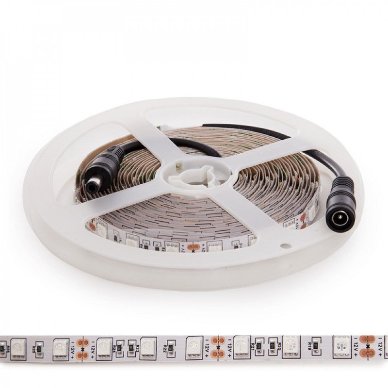 Tira LEDs Cultivo 72W 4.200Lm SMD5050 IP20 x5M 40.000H [CA-GR-5050-IP20]-