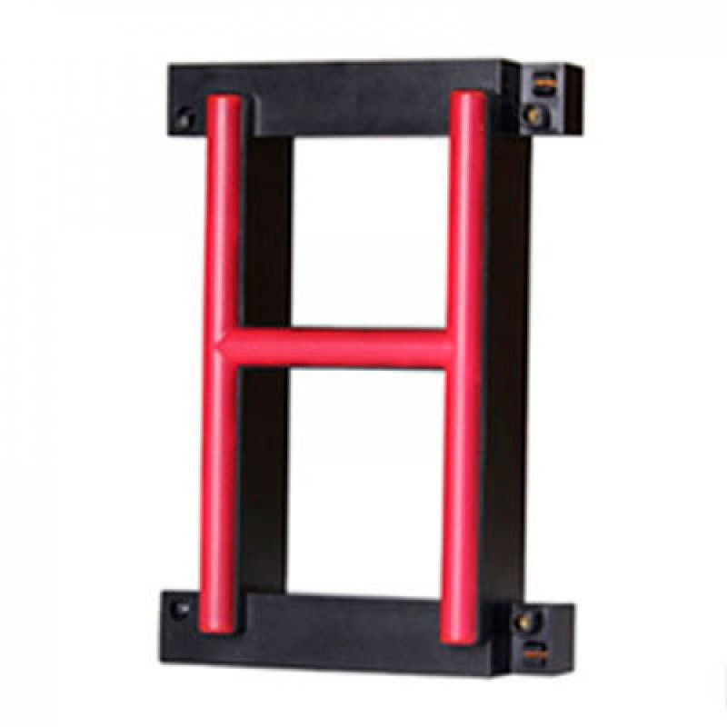 Letra LED Neon H Ancho 97Mm Alto 161Mm Fondo 38Mm - -