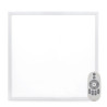 Panel LED Superslim 36W 3600Lm 60x60Cm Marco Blanco Mando a Distancia (Intensidad-Cct) 40.000H  [HO-PANMB59559536W-RC]