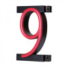Número LED Neon 9 Ancho 90Mm Alto 161Mm Fondo 38Mm - -
