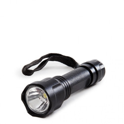 Linterna 100Lm 6000ºK LED Negra 40.000H [HO-LL-100L-B]