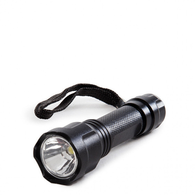 Linterna 100Lm 6000ºK LED Negra 40.000H [HO-LL-100L-B]