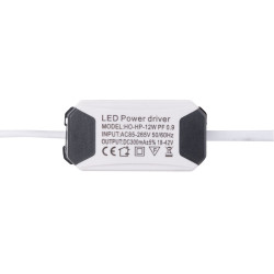 Driver No Dimable 0.95 F.P. 50.000H Downlights LED 12W