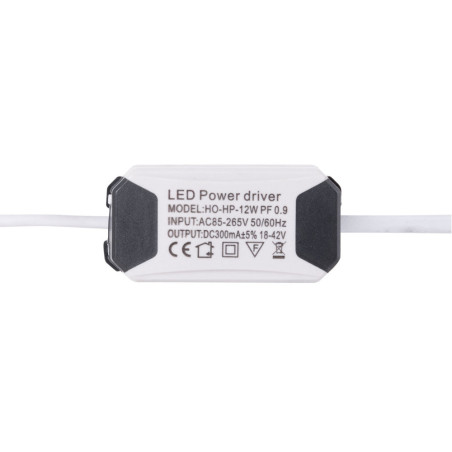 Driver No Dimable 0.95 F.P. 50.000H Downlights LED 12W