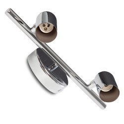 Aplique de Pared 2xGU10 (Sin Lámpara) Georgia  [HO-APL-GU10-003]