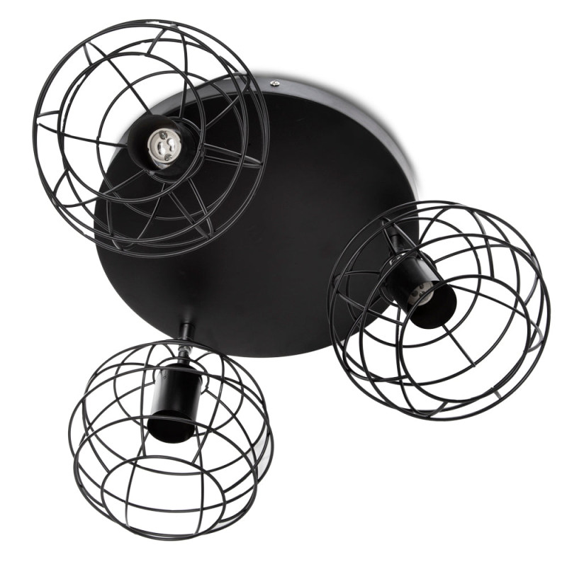 Lámpara de Techo "Gabbia Due"  [HO-APL-GU10-017]