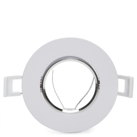 Aro Foco Downlight  Circular Blanco 92MM