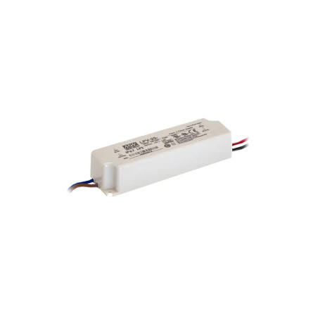 LPV-35-15 IP67 Transformador MEANWELL Entrada 90-264VAC Salida 15VDC 2,4A 36W Aislamiento 3000VAC