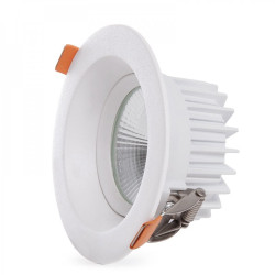Foco Downlight Circular LED 9W 1260Lm 6000ºK Anti-Deslumbrante UGR19 40.000H  [HO-DL-AD-COB-9W-CW]