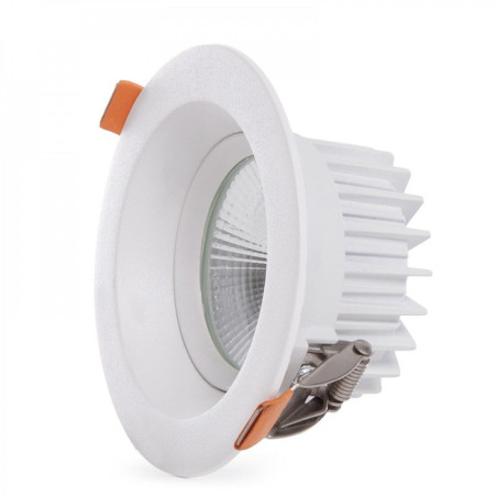 Foco Downlight Circular LED 9W 1260Lm 6000ºK Anti-Deslumbrante UGR19 40.000H  [HO-DL-AD-COB-9W-CW]