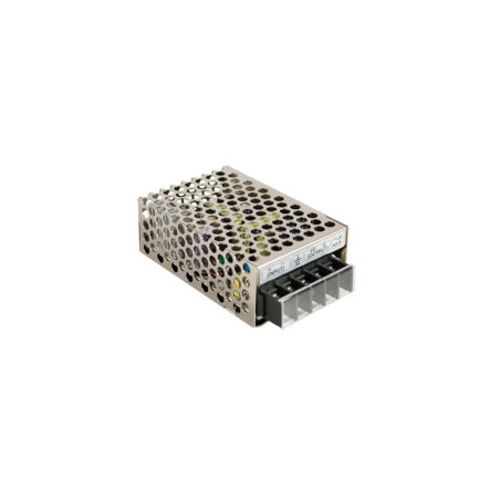 RS-15-5  Transformador MEANWELL Entrada 88-264VAC Salida 5VDC 3 A 15W Aislamiento 3000 VAC