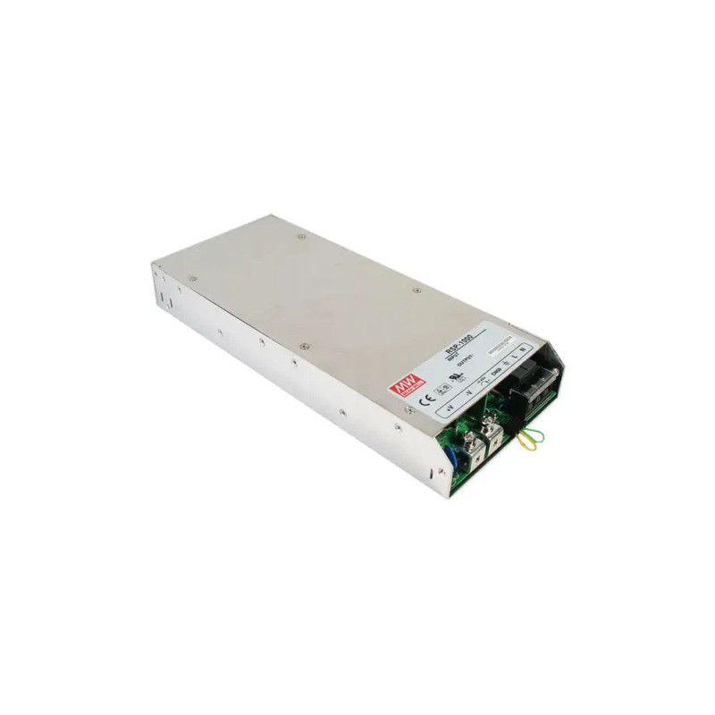 RSP-1000-12  Transformador MEANWELL Entrada 90-264VAC Salida 12VDC 60A, 720W PFC Paralelo Aislamiento 3000VAC