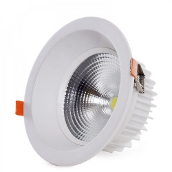 Foco Downlight Circular LED 24W 3360Lm 6000ºK Anti-Deslumbrante UGR19 40.000H  [HO-DL-AD-COB-24W-CW]