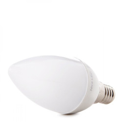 Bombilla LED E14 5W 500Lm 6000ºK 40.000H  [HO-C37-E14-5W-RC-CW]