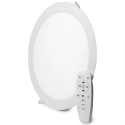 Placa LED 24W 2.400Lm Mando a Distancia (Intensidad-CCT) 40.000H  [HO-PL-24W-RC]